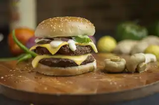 Doble cheeseburger